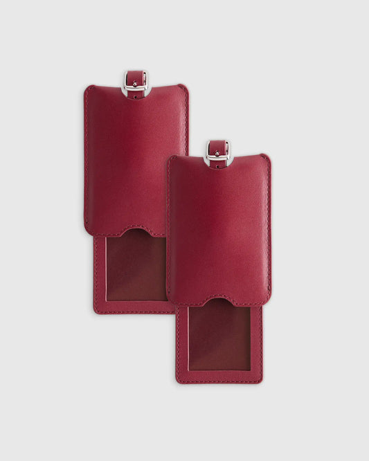 Nappa Leather Luggage Tag (2-Pack) - US 1321