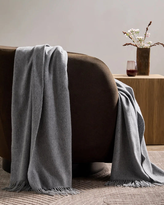 Mongolian Cashmere Throw - US 9850
