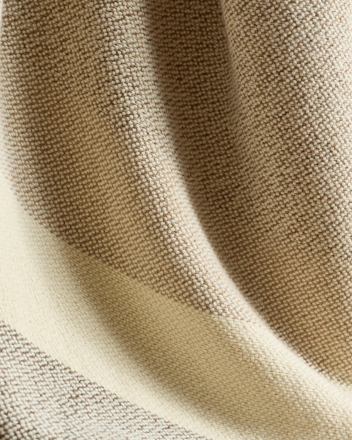 Wool Alpaca Stripe Throw - US 0618