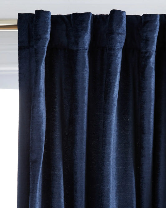 Luster Velvet Curtain - Single Panel - US 0120