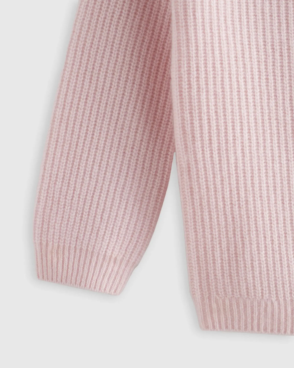 Washable Cashmere Fisherman Tunic Sweater - US 6266