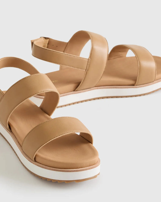 Italian Leather Platform Sandal - US 1467