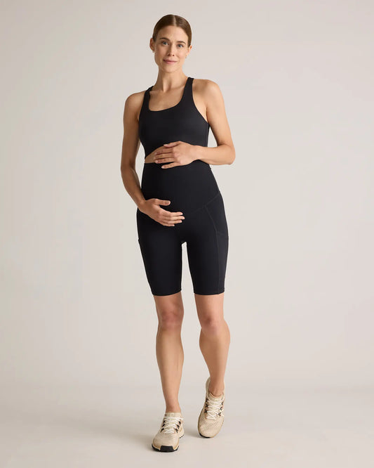 Ultra-Form Maternity Pocket Bike Short 9" - US 8994