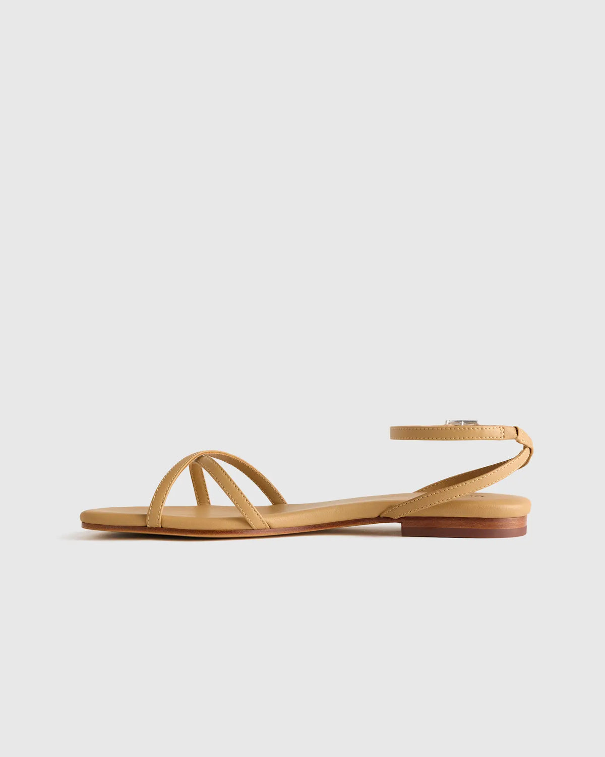 Italian Leather Ankle Strap Sandal - US 6271