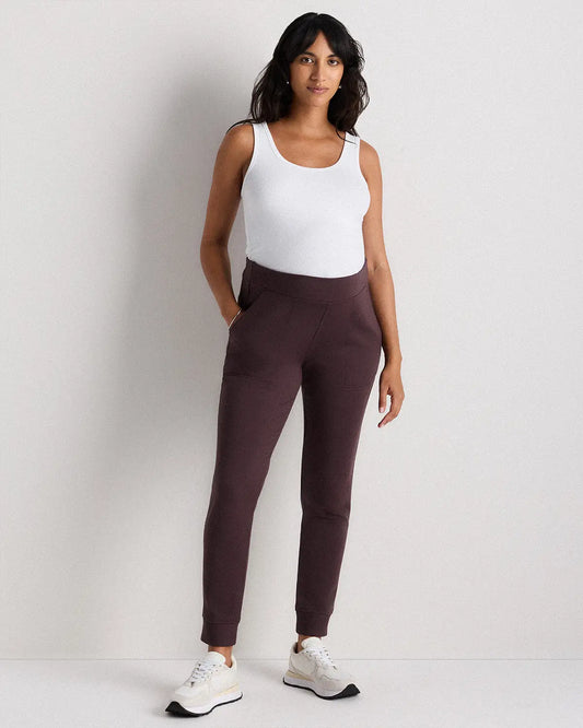 SuperSoft Fleece Maternity Joggers - US 3289