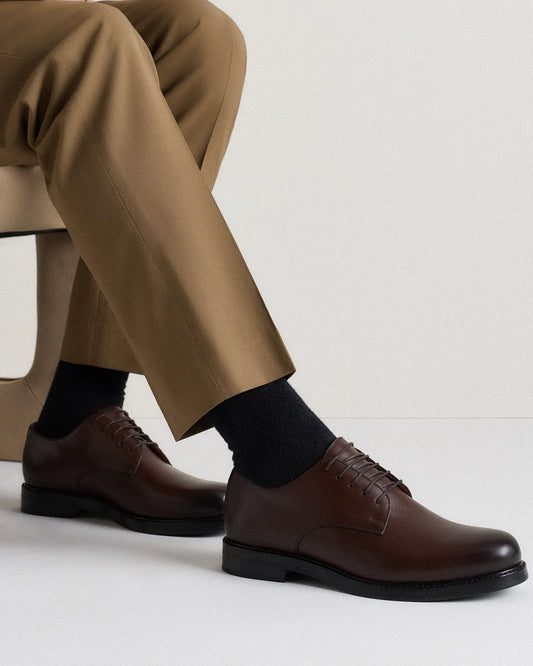 Calfskin Leather Derby - US 2022