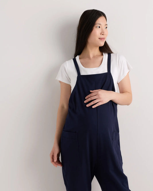 Organic Cotton Maternity Overalls - US 1224