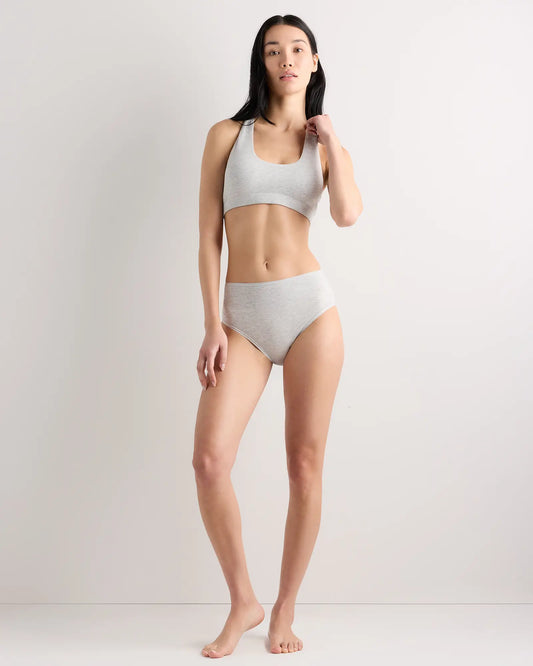 Organic Cotton Racerback Bralette (2-Pack) - US 0639