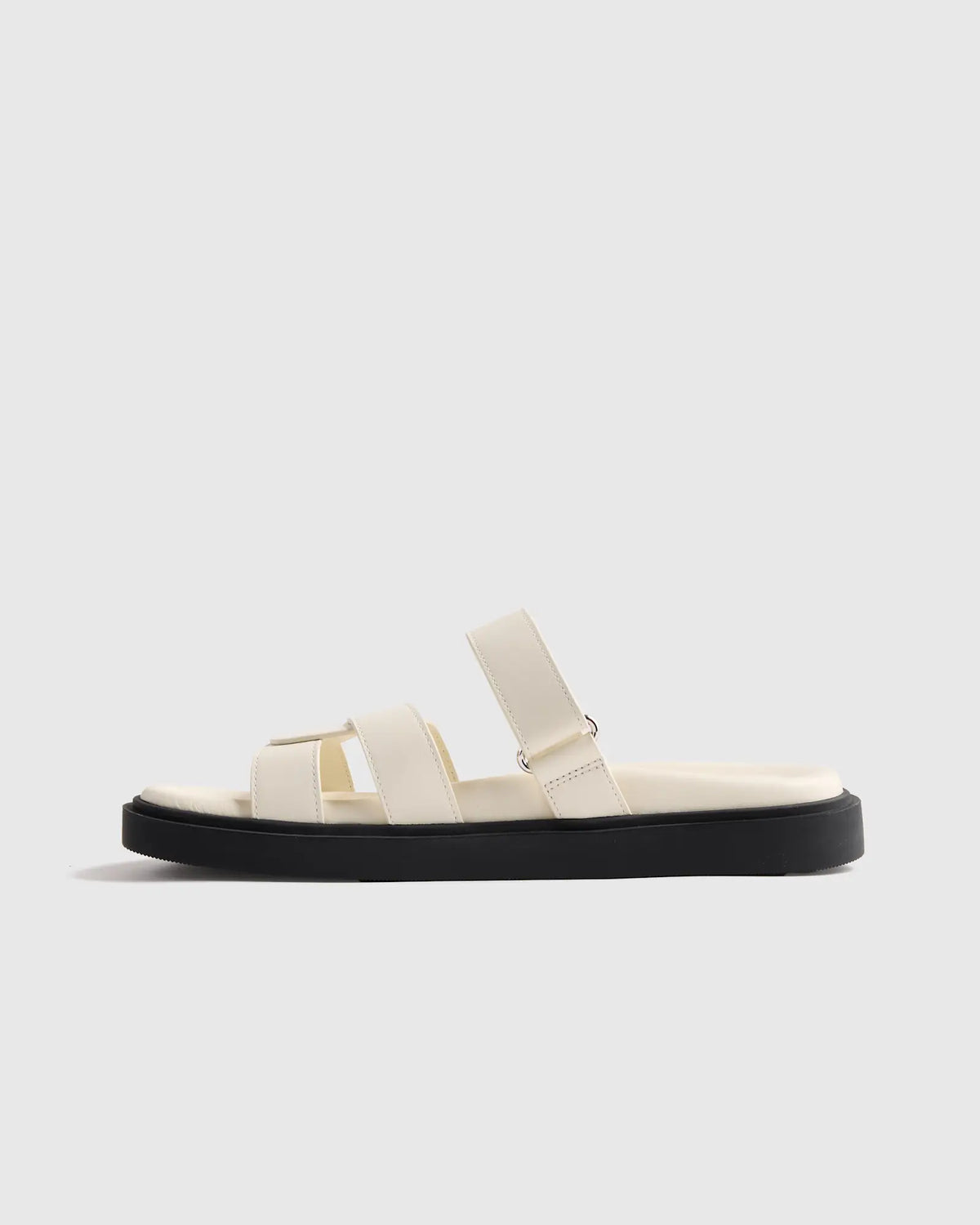 Italian Leather Sport Slide Sandal - US 7855
