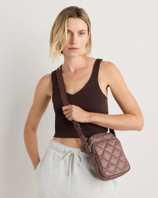 Transit Quilted Phone Crossbody - US 3579