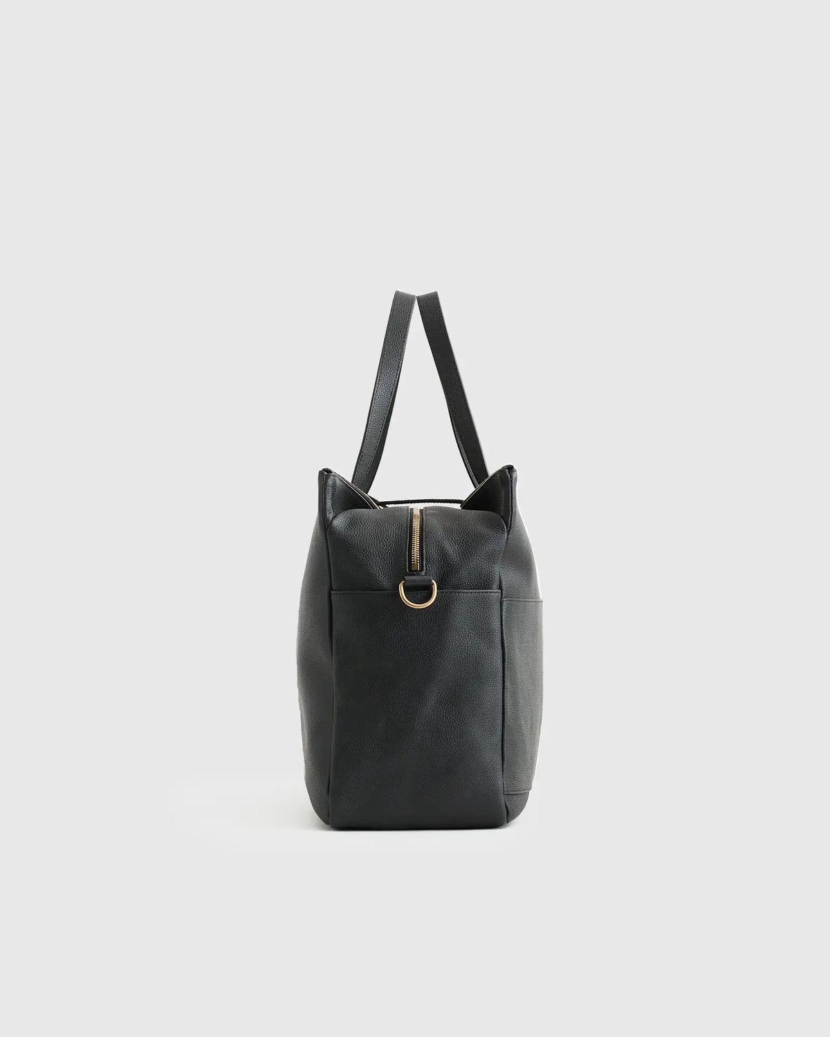 Italian Leather Triple Compartment Weekender - US 2046