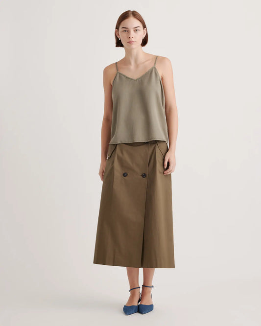 Vintage Wash Tencel V-Neck Cami - US 4904