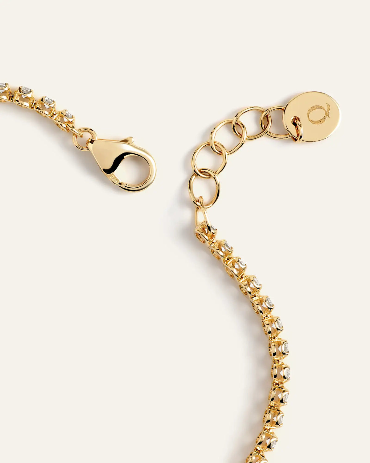 14K Gold Diamond Petite Tennis Bracelet - 1ctw - US 3383