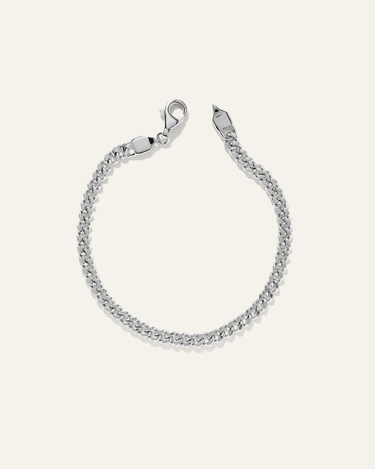 Cuban Curb Chain Bracelet - US 8557