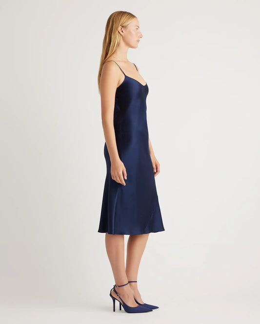 100% Washable Silk Slip Dress - US 5646