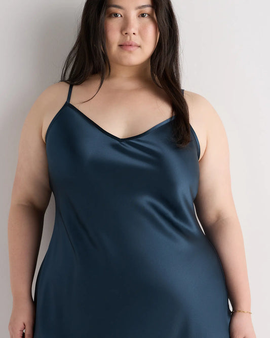 100% Washable Silk Slip Dress - US 0307