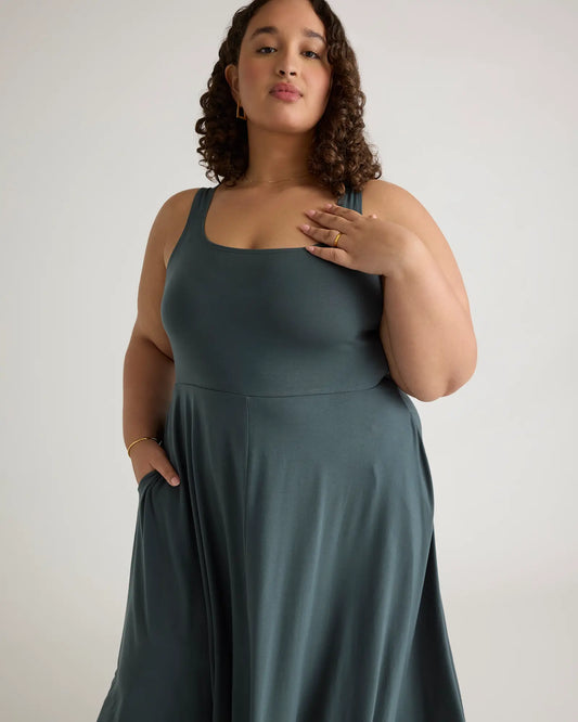 Tencel Jersey Fit & Flare Dress - US 2355