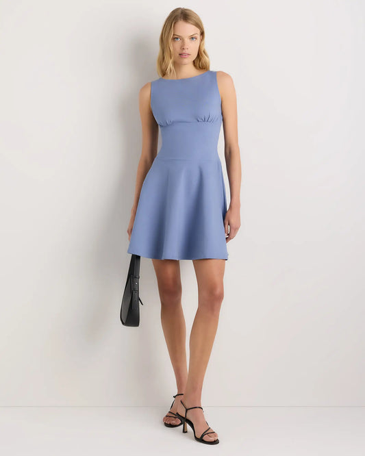 Organic Stretch Jersey Drop Waist Mini Dress - US 5751
