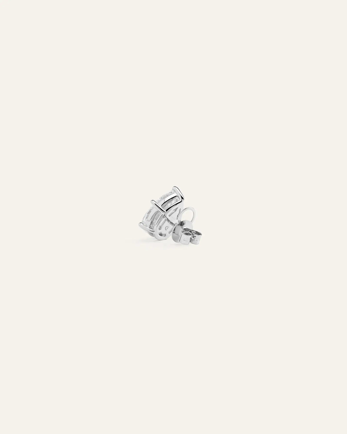 14K Gold Lab Grown Diamond Statement Pear Studs - 10ctw - US 1454