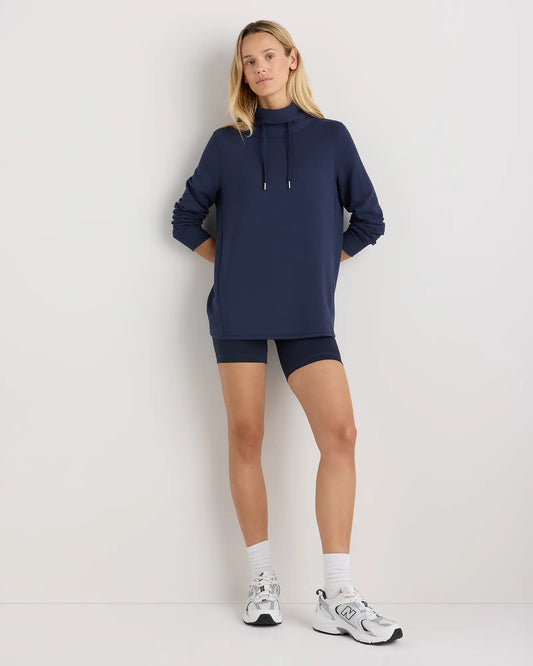 SuperSoft Fleece Mock Neck Pullover - US 5528