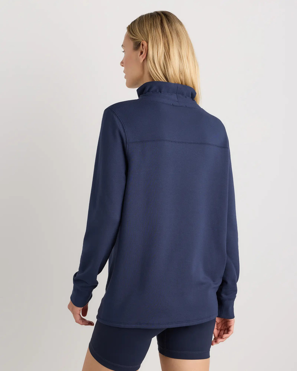 SuperSoft Fleece Mock Neck Pullover - US 5528