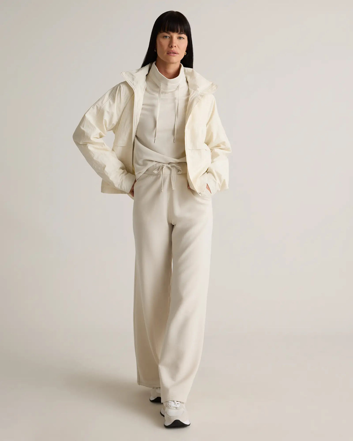 SuperSoft Fleece Mock Neck Pullover - US 4176