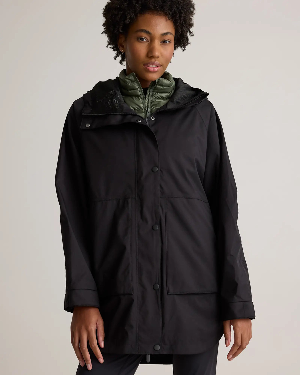 Weather Proof Oversized Rain Jacket - US 3335