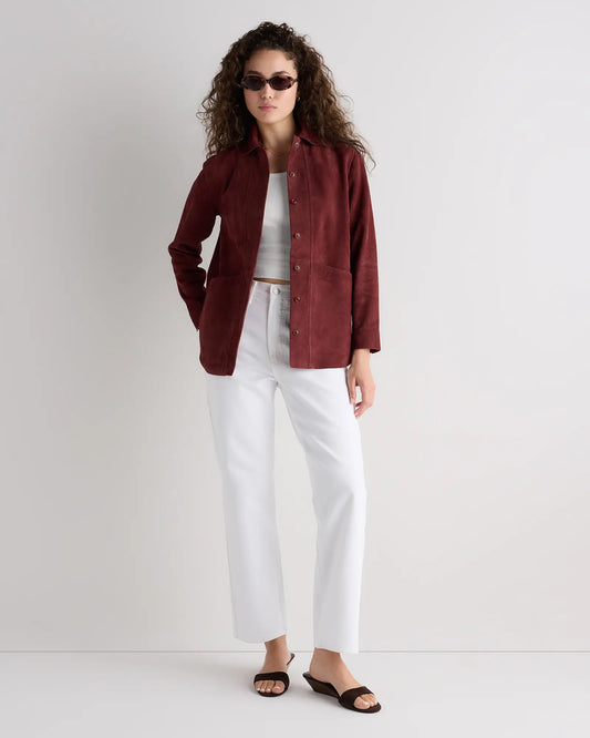 100% Suede Chore Jacket - US 9324