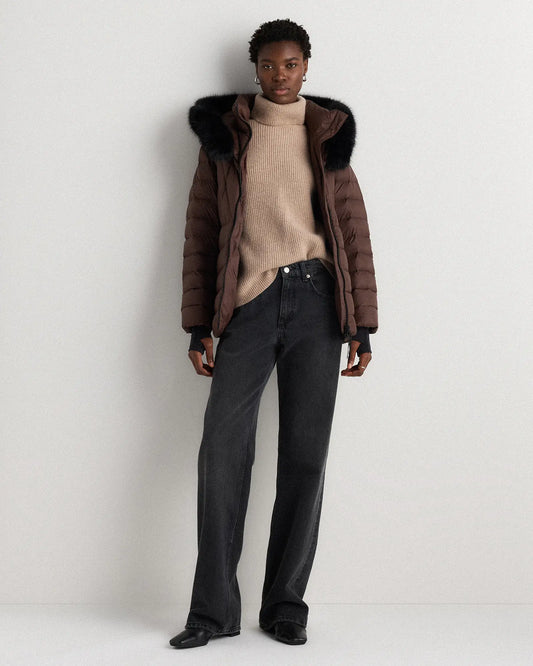 Responsible Down Belted Puffer Coat - US 9686