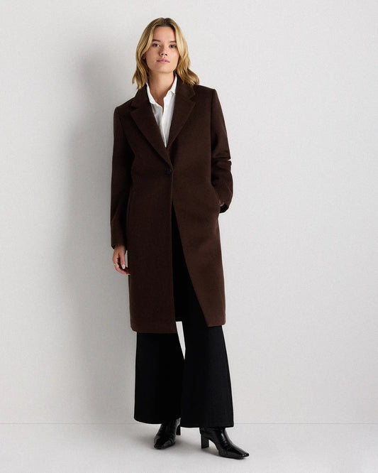 Wool Cashmere Blazer Coat - US 9537