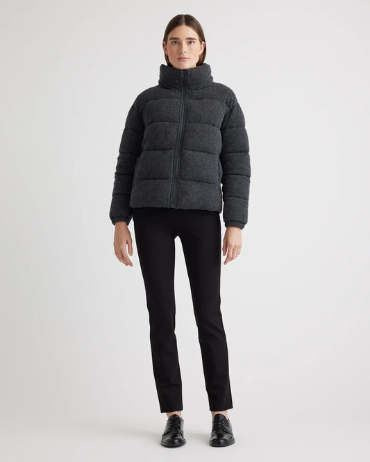 Mongolian Cashmere Puffer Jacket - US 3761