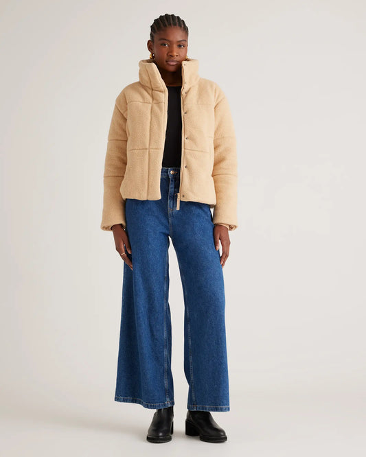 Sherpa Puffer Jacket - US 2934
