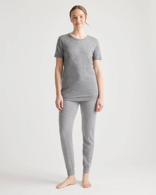 100% Merino Wool All-Season Base Layer Tee - US 9116
