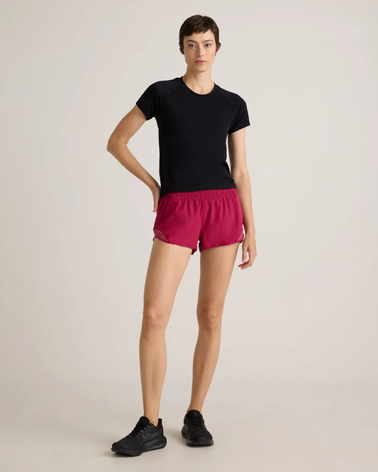 Seamless Waist-Length Tee - US 6232