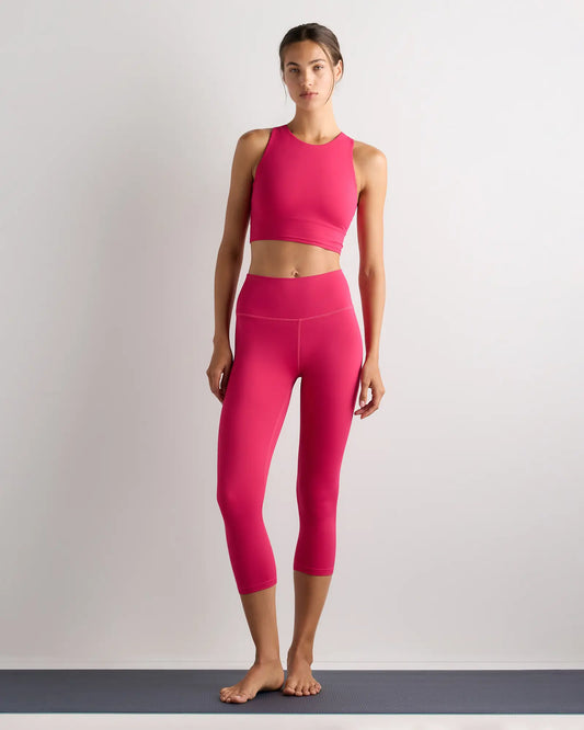 Ultra-Form High-Neck Cropped Tank - US 0774