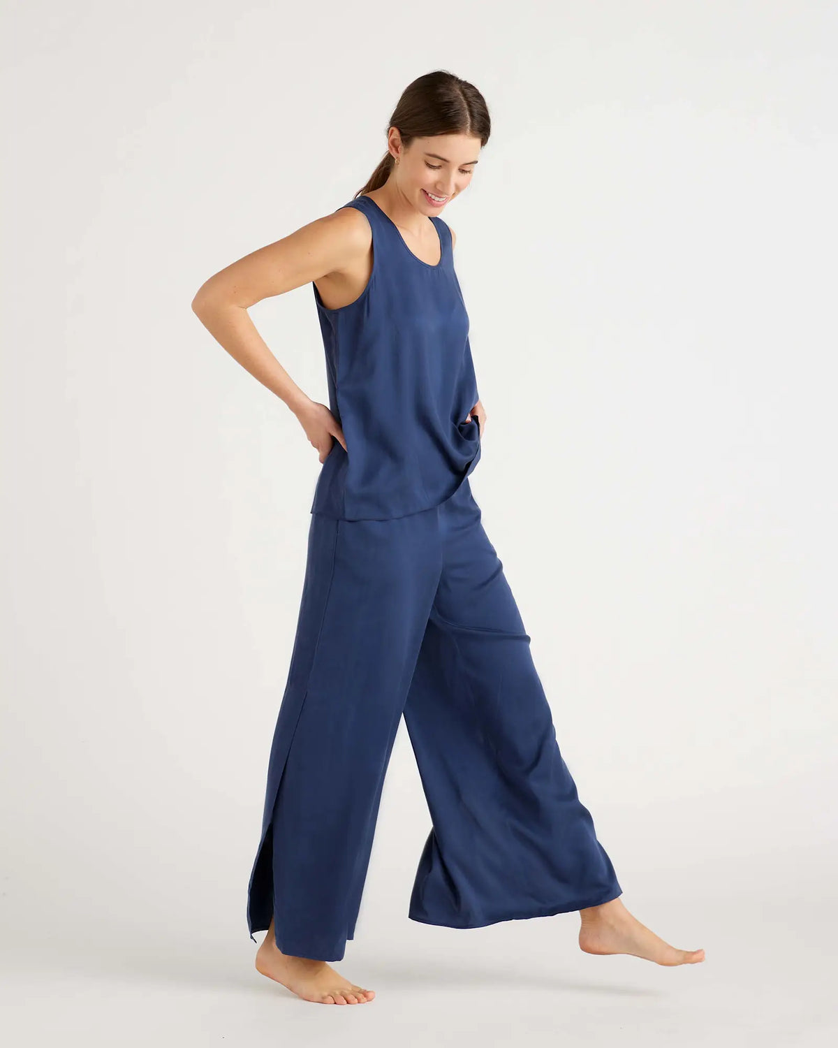 100% Washable Silk Pajama Pants - US 8574