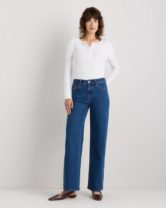 Bella Stretch Relaxed Straight Jeans - US 8165