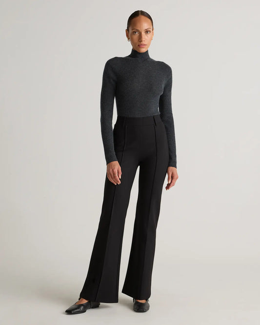 Ultra-Stretch Ponte Flare Leg Pants - US 6871