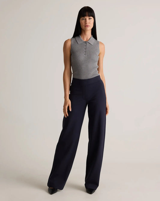 Ultra-Stretch Ponte Wide Leg Pants - US 2665