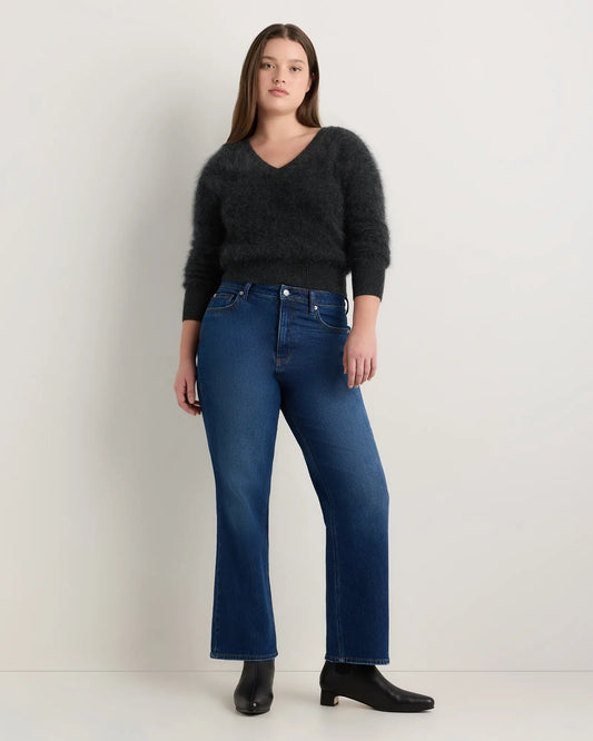 Curvy Bella Stretch Relaxed Straight Jeans - US 8108