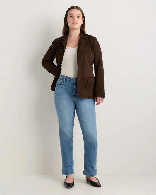 Curvy Bella Stretch Straight Jeans - US 4647