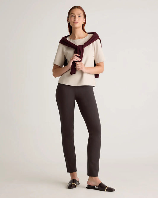 Ultra-Stretch Ponte Straight Leg Pants - US 6100