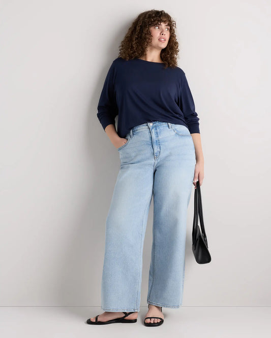 Bella Stretch Relaxed Straight Jeans - US 2213