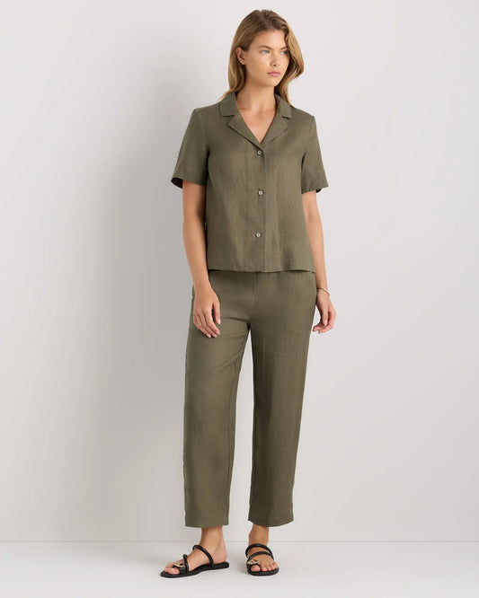 100% European Linen Pants - US 4415