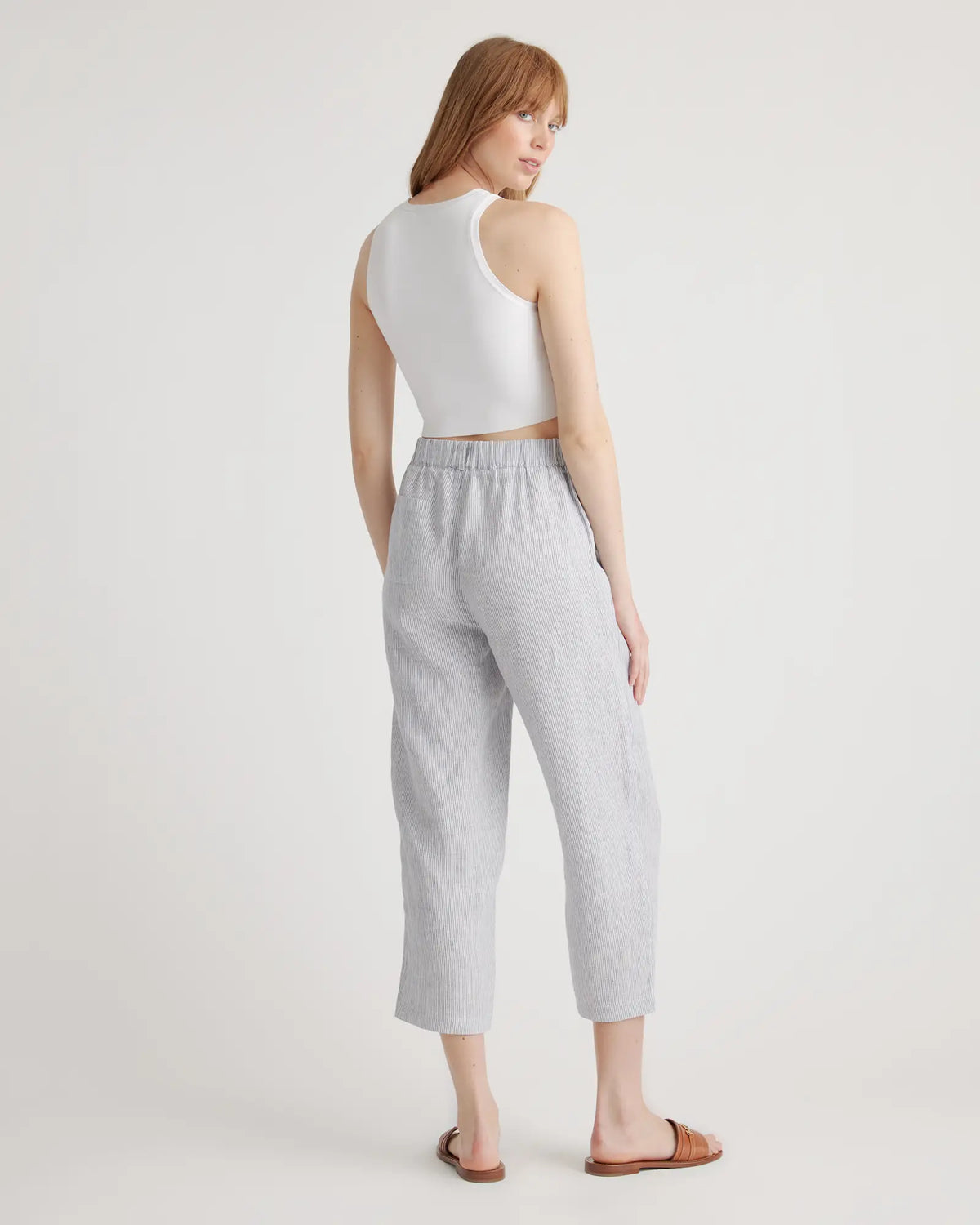 100% European Linen Pants - US 0075