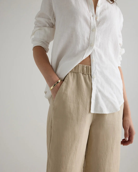 100% European Linen Pants - US 0538