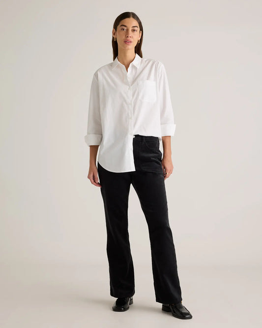 Organic Stretch Corduroy Flare Pants - US 5256
