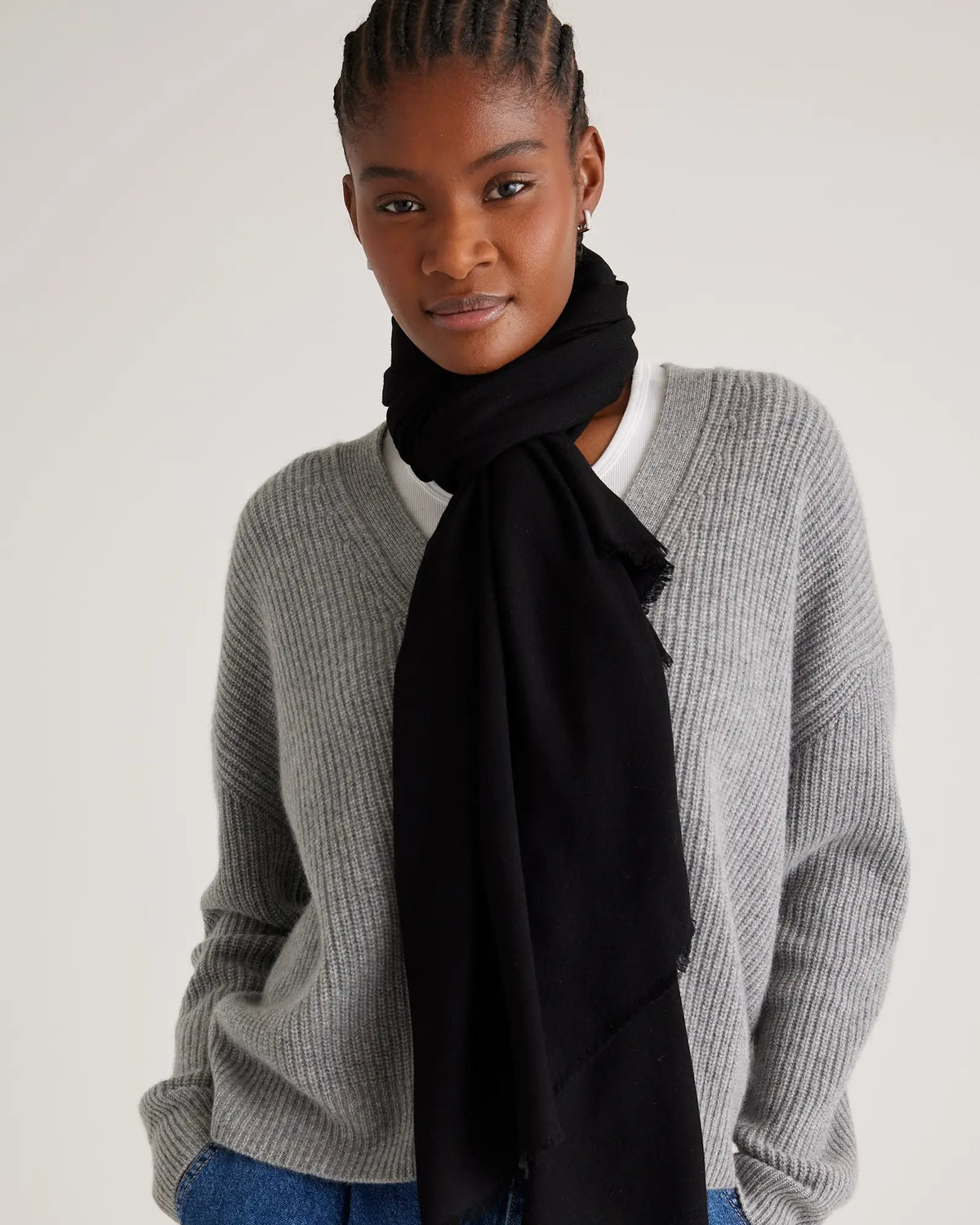 100% Pashmina Wool Scarf - US 6921