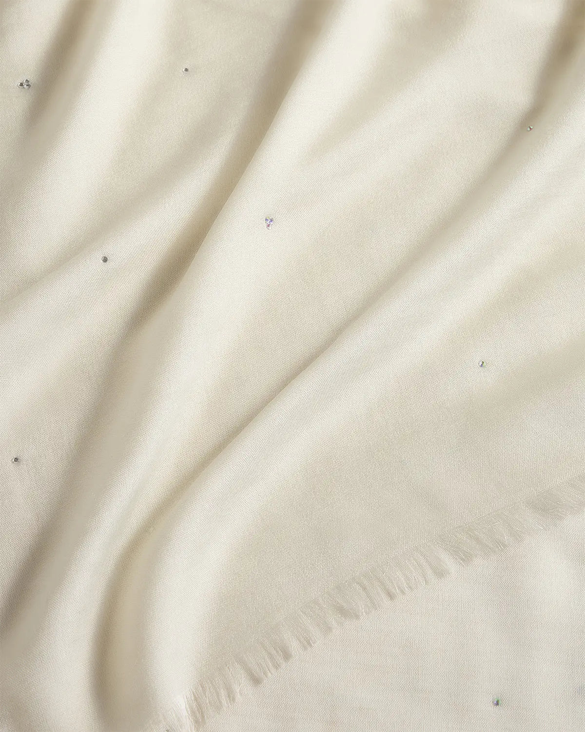 Crystal Embellished Featherweight Cashmere Silk Wrap - US 5642