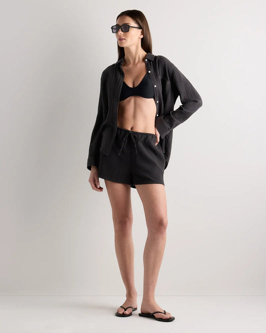 100% Organic Cotton Gauze Shorts - US 3147